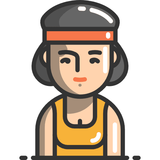 Woman profile girl woman icon