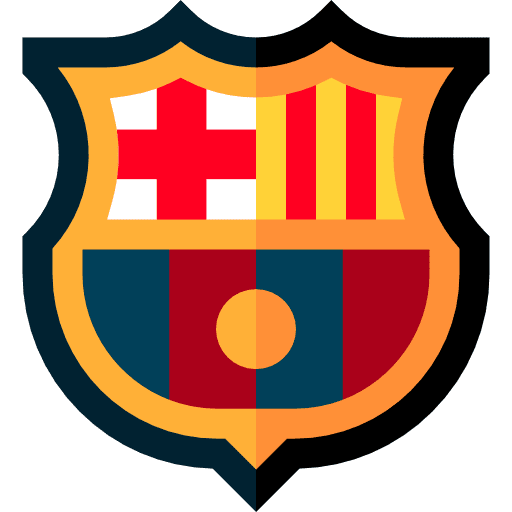 Barcelona soccer shield football icon