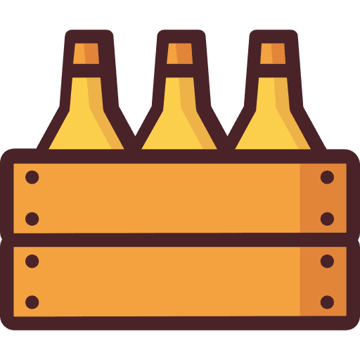 Beer beer six pack food and restaurant icon