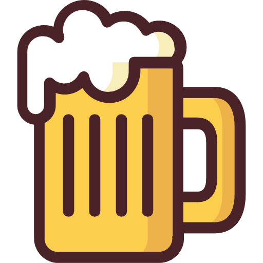 Beer pint of beer beer mug icon