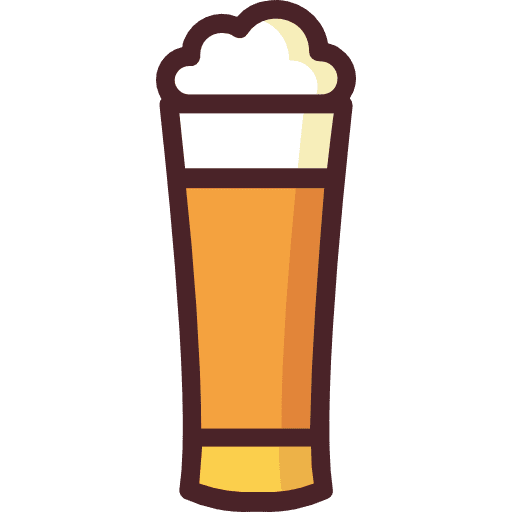Beer pint pint of beer mug icon