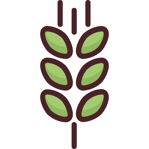 Grain veg grain food icon