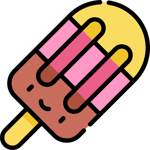 Popsicle food and restaurant sweet summertime icon