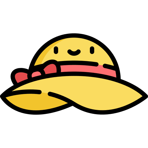 Hat sun hat fashion icon