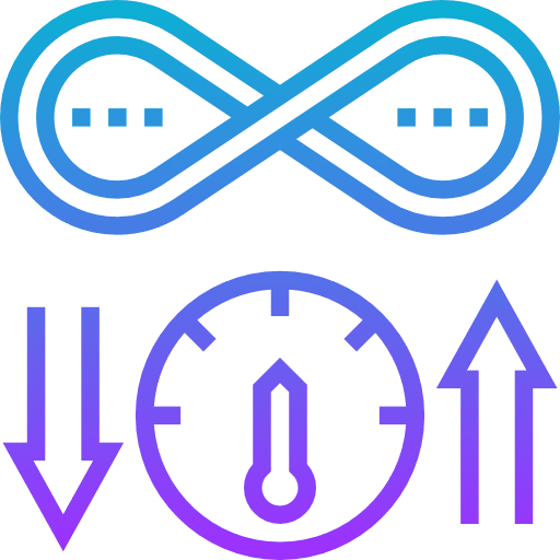 Bandwidth transfer bandwidth electronics icon