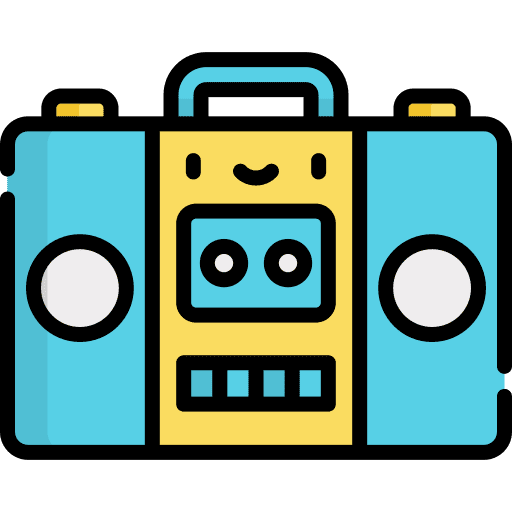 Speakers music and multimedia music speakers icon