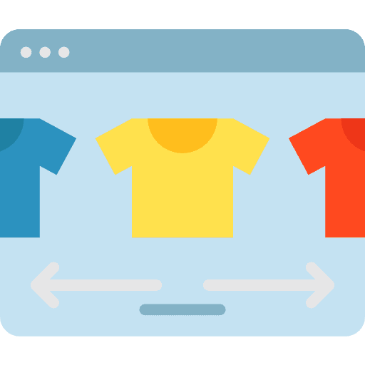 Shopping screen computer commerce and shopping icon Shopping screen computer commerce and shopping icon