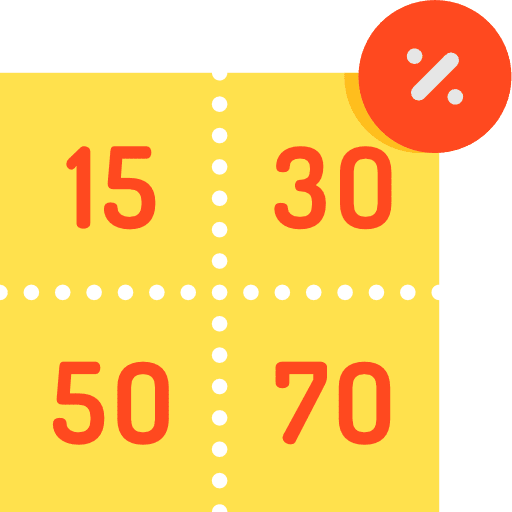 Coupons voucher commerce money icon Coupons voucher commerce money icon