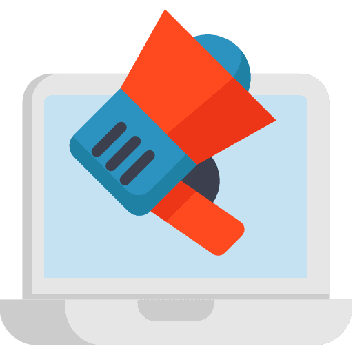 Megaphone bullhorn megaphone marketing icon Megaphone bullhorn megaphone marketing icon