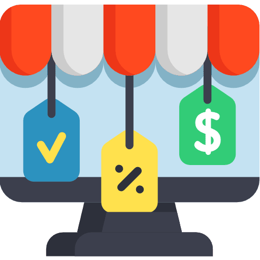 Shopping shopping online discount icon Shopping shopping online discount icon