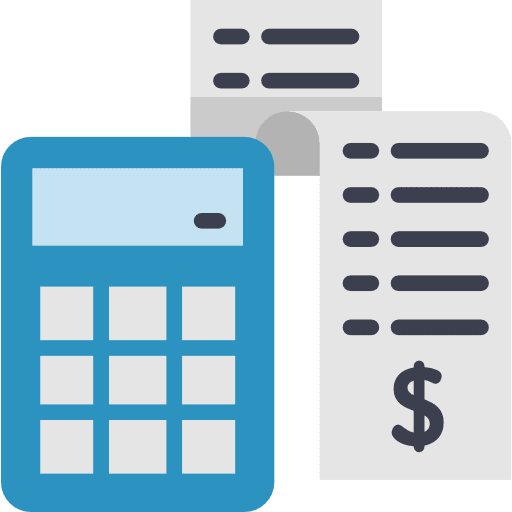 Accounting banking finances business and finance icon Accounting banking finances business and finance icon