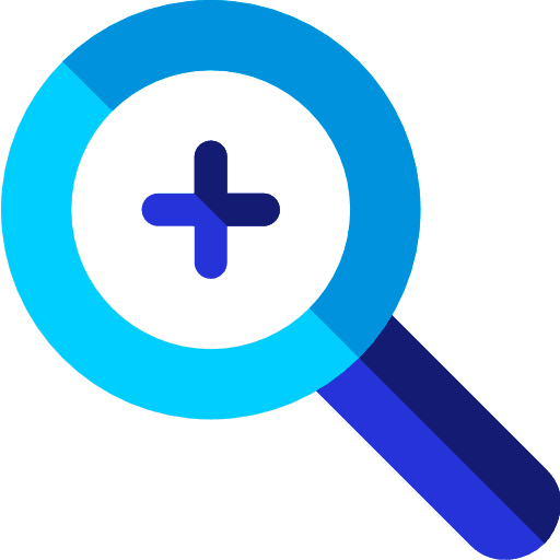 Zoom in zoom in loupe multimedia icon