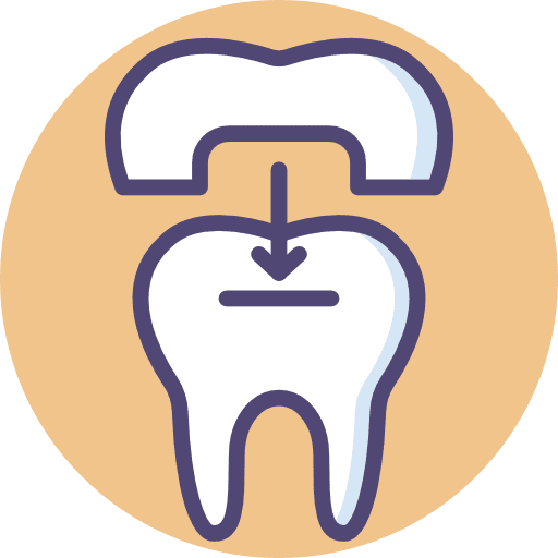 Crown crown dentist healthcare icon