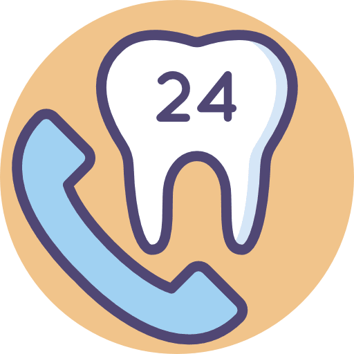 Medical assistance dental dentist communications icon