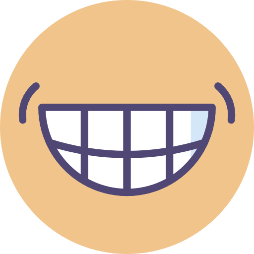 Smile smiling feelings face icon