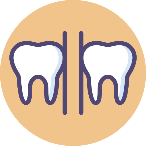 Teeth premolar medical tooth icon