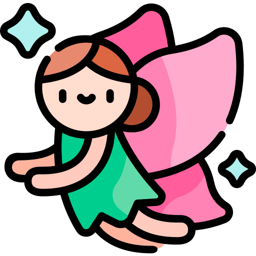 Fairy fairy cultures fairytale icon