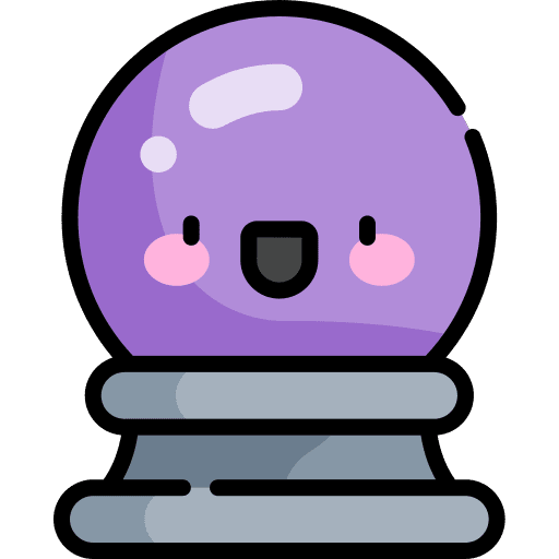 Crystal ball magic magic ball future icon