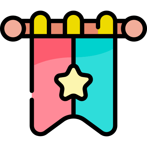 Flag legend medieval flags icon