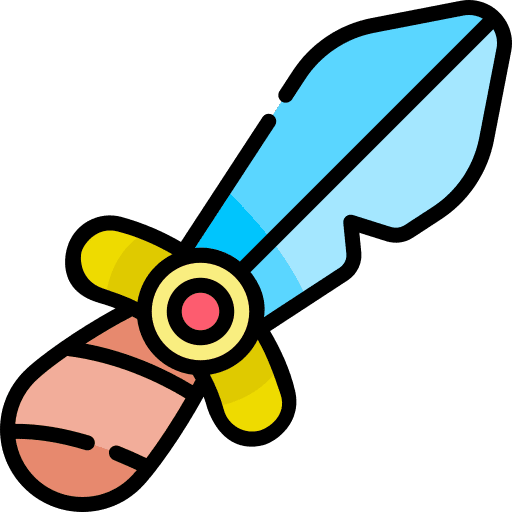 Sword medieval weapon sword icon