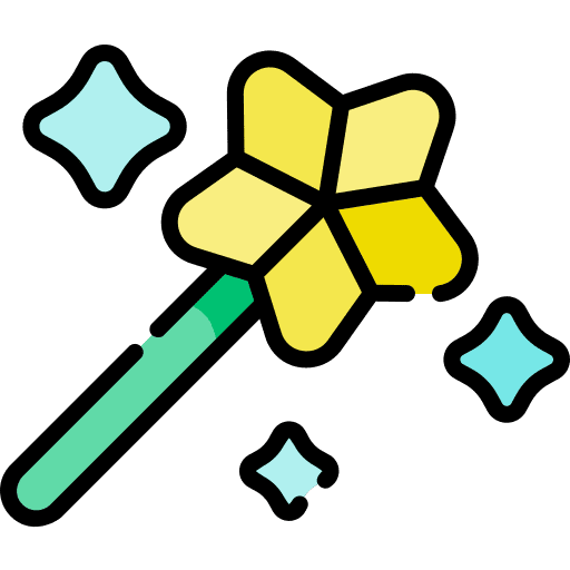 Wand wand magic magic trick icon
