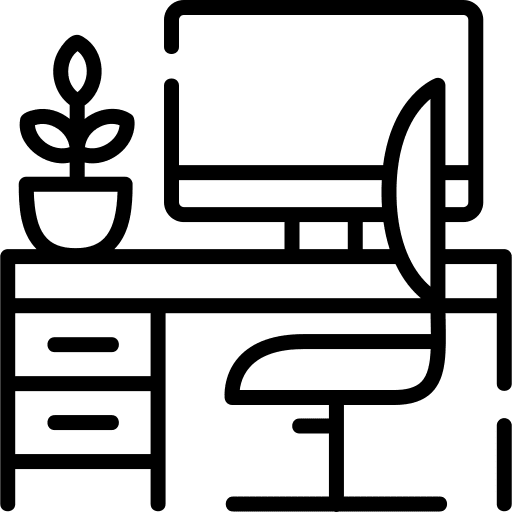 Workspace workspace profession bureau icon