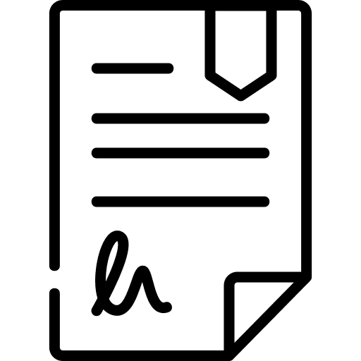 Contract degree files and folders diploma icon Contract degree files and folders diploma icon