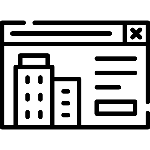 Website connection ui business icon Website connection ui business icon