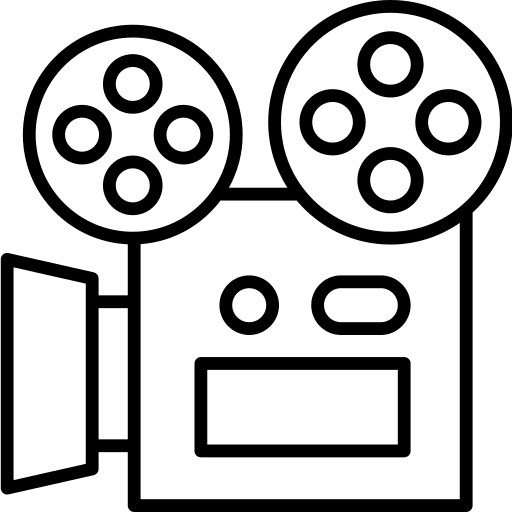 Film video camera electronics movie icon