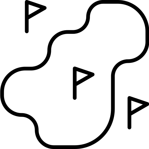 Race track race track architecture race icon