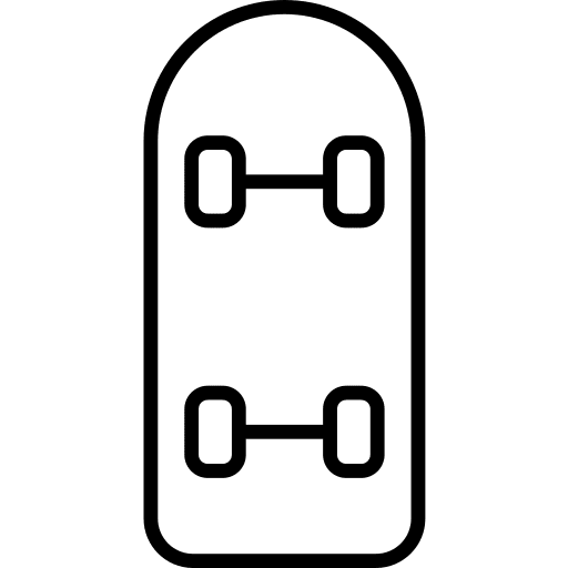 Skateboarding adventure skateboarding wheels icon