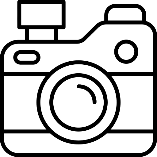 Camera technology interface photo camera icon