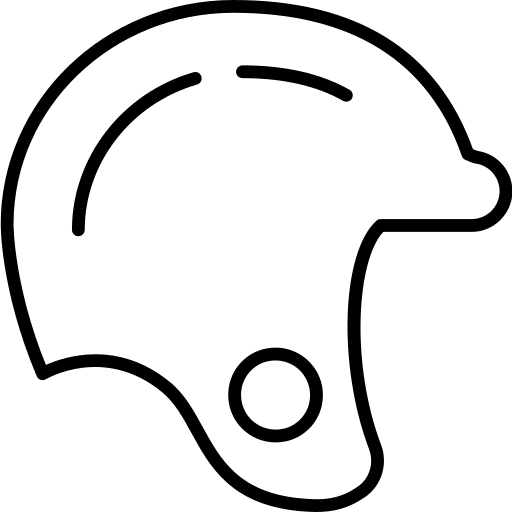 Helmet safe security gaming icon