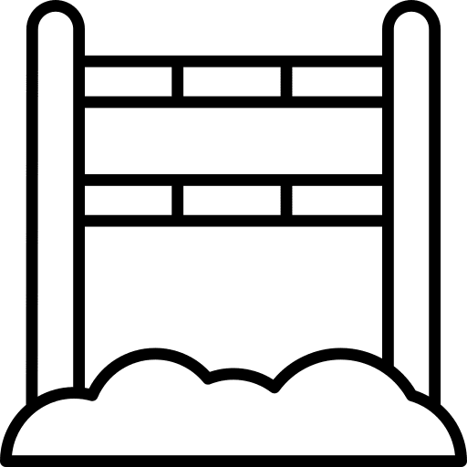 Equestrian hippic horse olympic games icon