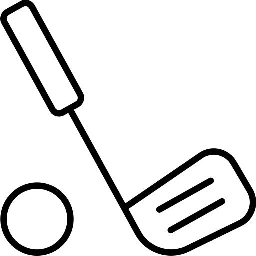 Golf golfing golf equipment golf club icon