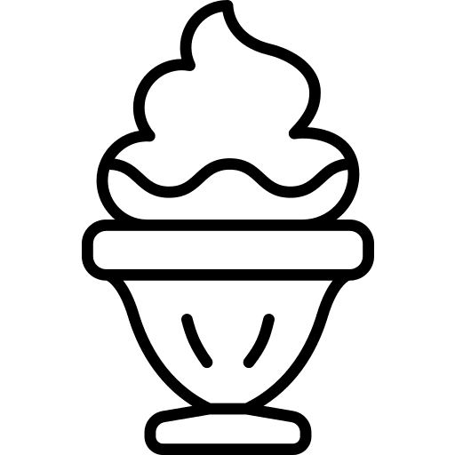 Ice cream dessert summertime ice cream icon