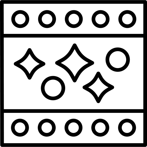 Cinema movie cinema music and multimedia icon