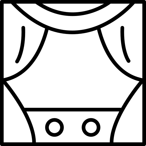 Theatre theater entertainment curtain icon