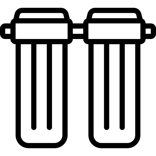 Pipes pipes filter drop icon