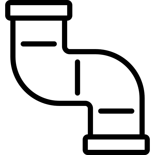 Plumbing water industry plumb icon