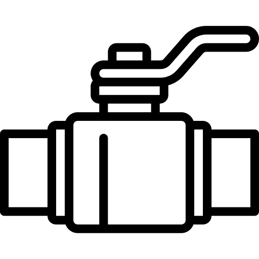 Valve industry construction and tools valve icon