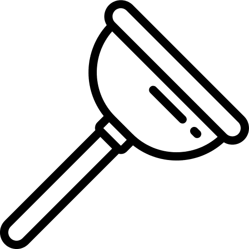 Equipment plunger improvement bathroom icon