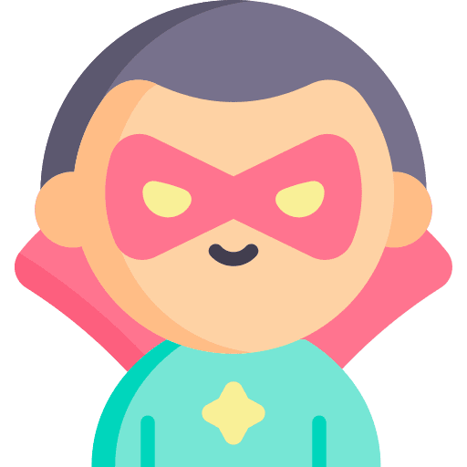 Superhero fantasy superhero man icon