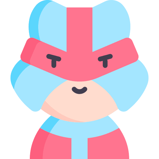 Superhero superpower superhero avatar icon