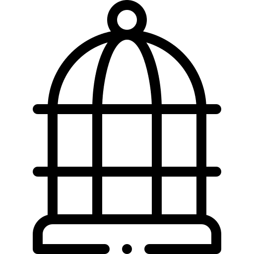 Bird cage bird cage animals pet icon