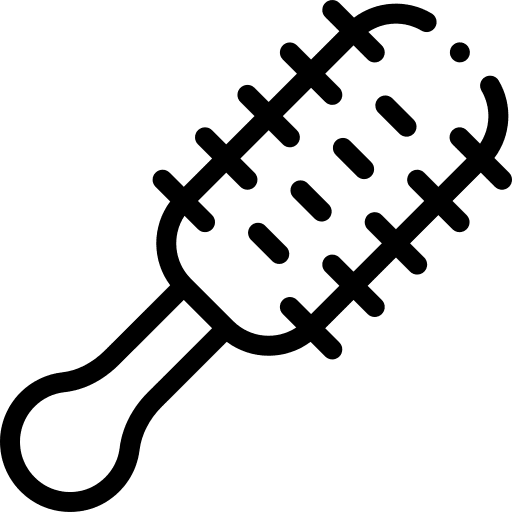 Comb pet beauty salon hair icon