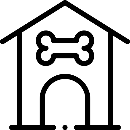 Kennel highlight stories house bone icon