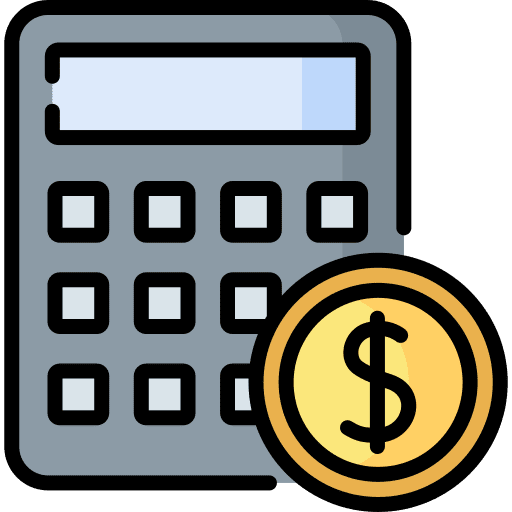 Calculator calculator cost business icon