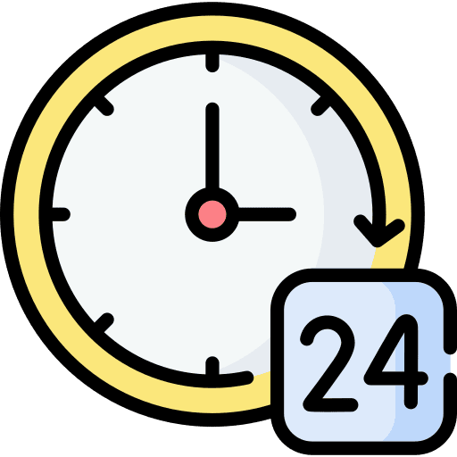 24 hours info clock open 24 hours icon 24 hours info clock open 24 hours icon