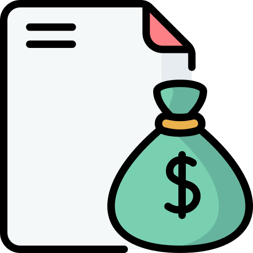 Cost dollar cost budget icon Cost dollar cost budget icon